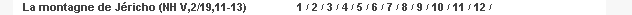 Choix de pages : clicker sur un numro de page